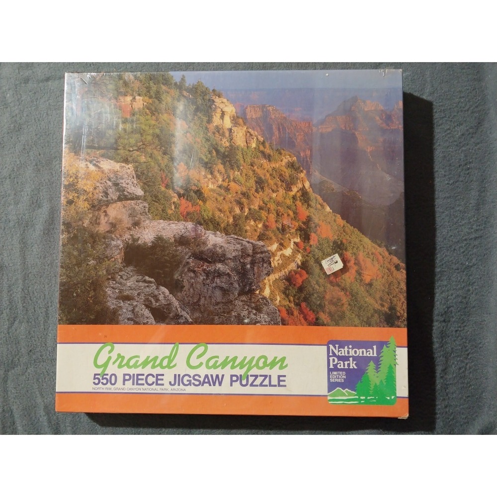 Vintage 1987 Grand Canyon National Park Arizona 550 Piece Jigsaw Puzzle **NEW**
